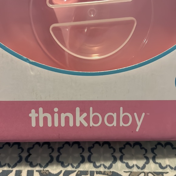 New in Original Box thinkbaby Convertible Suction Plate in Pink - Picture 4 of 11